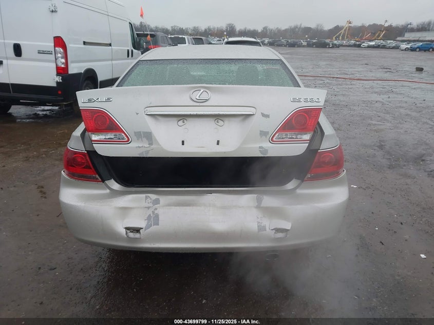 2005 Lexus Es 330 VIN: JTHBA30G855128015 Lot: 43699799