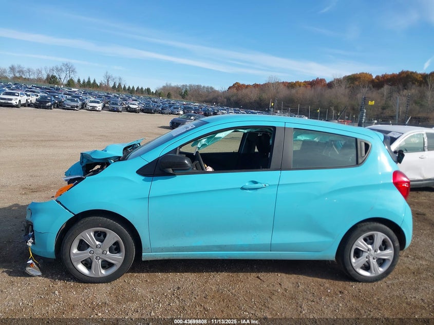 2022 Chevrolet Spark Fwd Ls Automatic VIN: KL8CB6SA6NC037083 Lot: 43699808