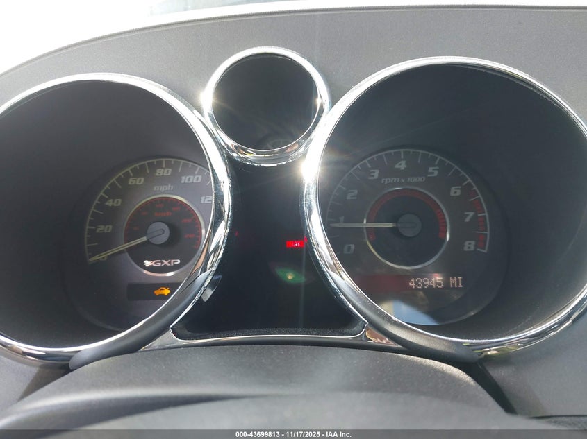 2007 Pontiac Solstice Gxp VIN: 1G2MG35X37Y118578 Lot: 43699813