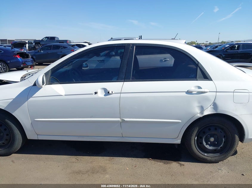 2008 Kia Spectra Ex VIN: KNAFE121385571100 Lot: 43699852