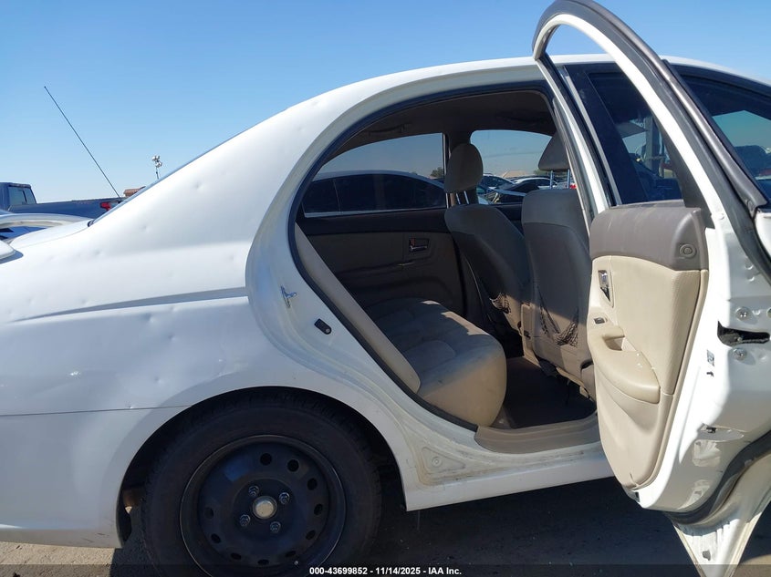 2008 Kia Spectra Ex VIN: KNAFE121385571100 Lot: 43699852