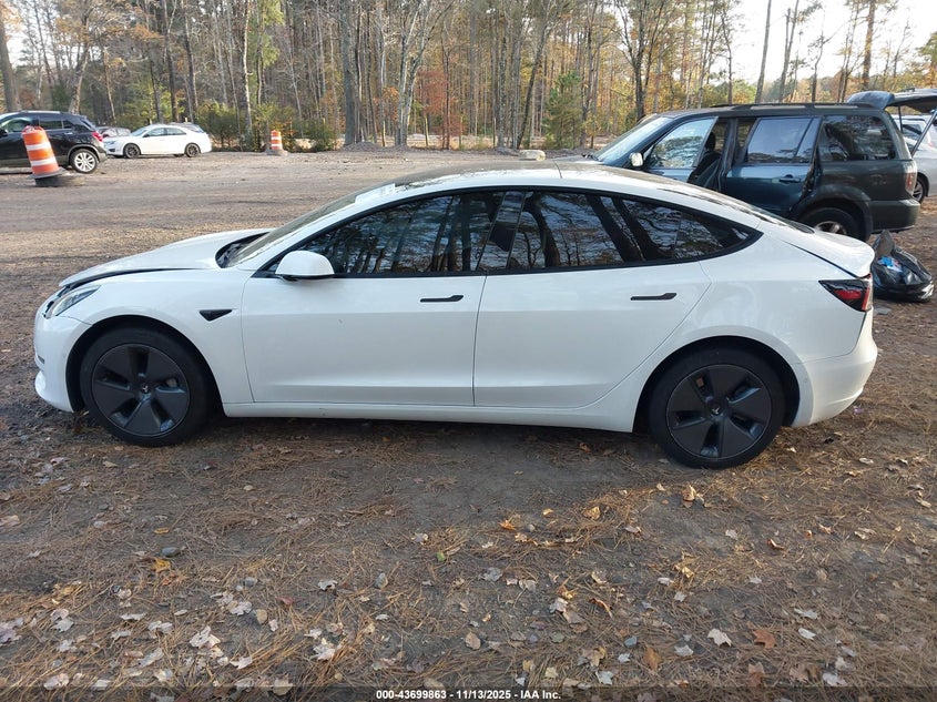 2022 Tesla Model 3 Rear-Wheel Drive VIN: 5YJ3E1EA7NF126063 Lot: 43699863