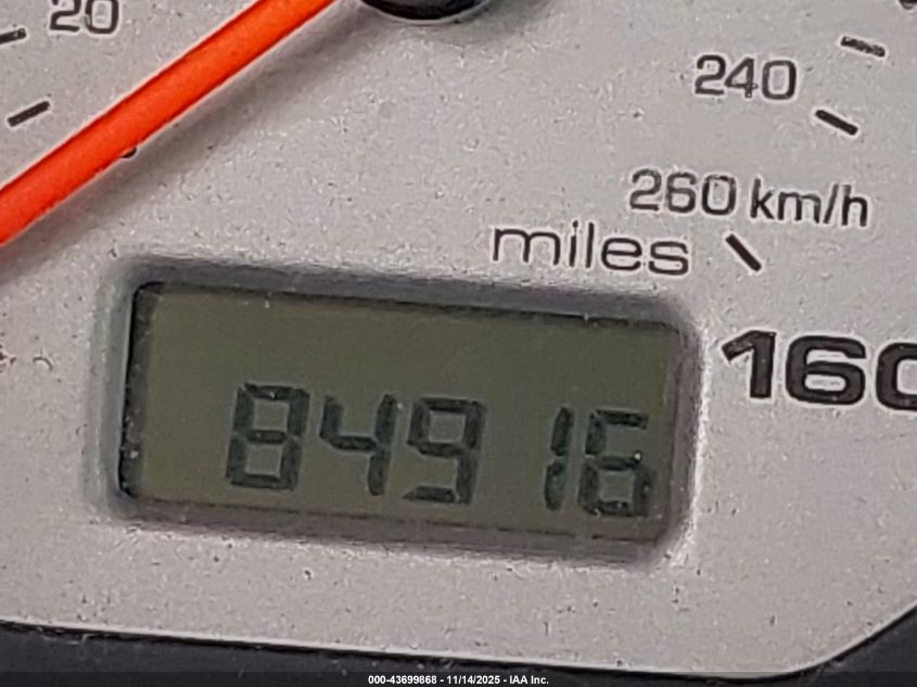 1998 Volkswagen Jetta Glx VIN: 3VWTD81H9WM243460 Lot: 43699868