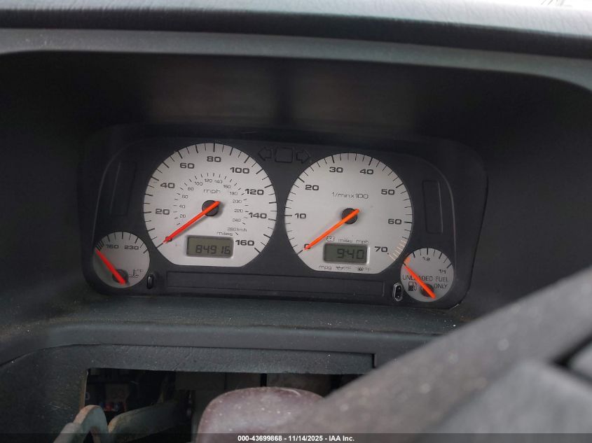 1998 Volkswagen Jetta Glx VIN: 3VWTD81H9WM243460 Lot: 43699868