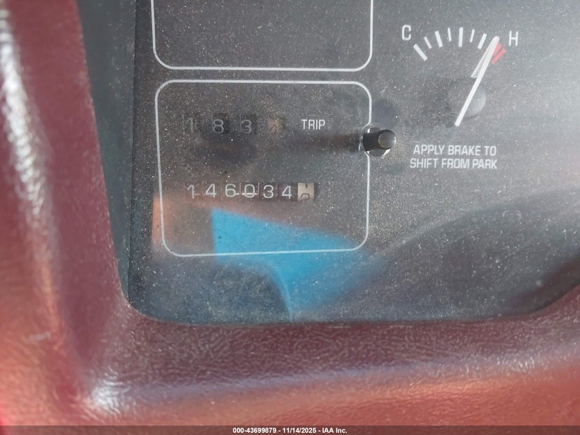 1995 Buick Roadmaster Limited VIN: 1G4BT52P5SR424100 Lot: 43699879