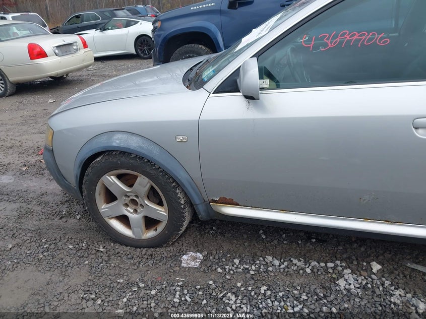 2002 Audi Allroad 2.7L VIN: WA1YD64B32N042345 Lot: 43699906