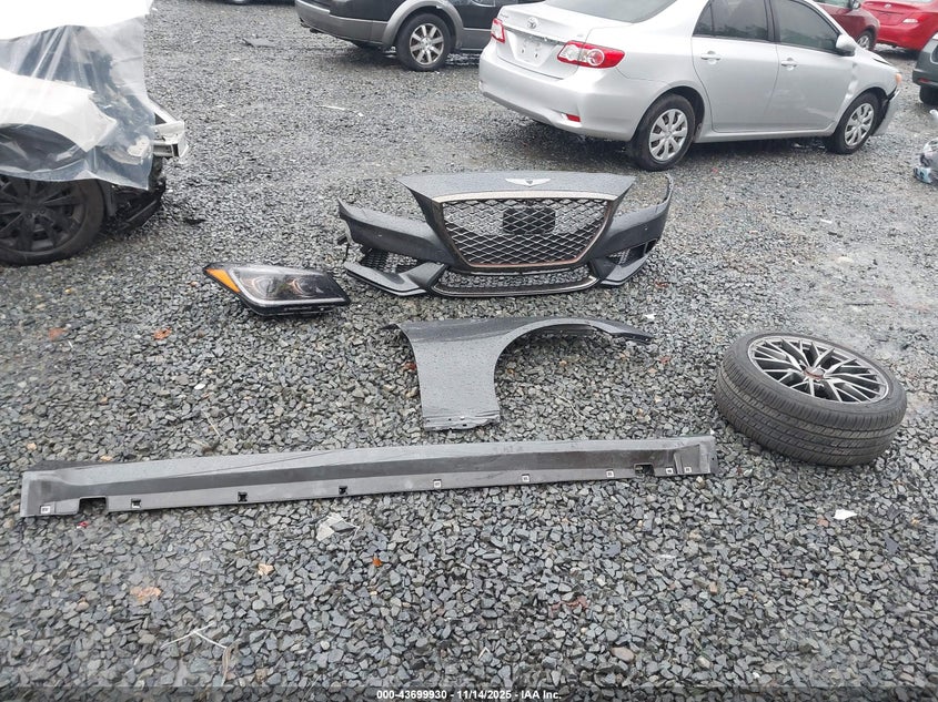 2019 Genesis G80 3.3T Sport VIN: KMHGN4JB0KU285653 Lot: 43699930