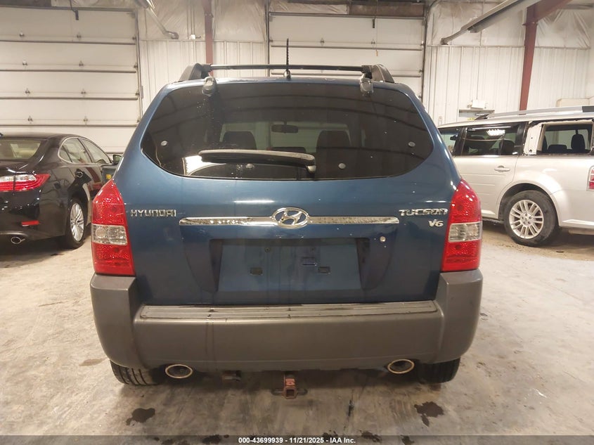 2006 Hyundai Tucson Gls/Limited VIN: KM8JN12D76U263143 Lot: 43699939