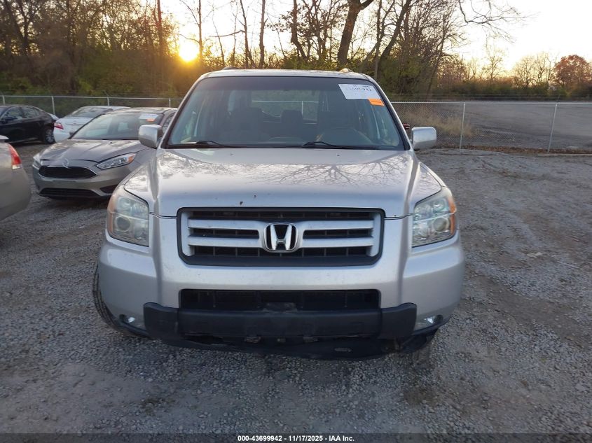 2008 Honda Pilot Se VIN: 5FNYF18308B005380 Lot: 43699942