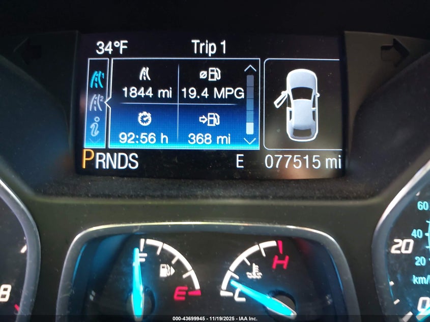 2014 Ford Escape Titanium VIN: 1FMCU0J97EUA43356 Lot: 43699945