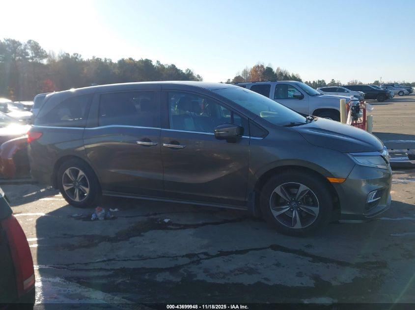 2018 Honda Odyssey Touring VIN: 5FNRL6H85JB076120 Lot: 43699948