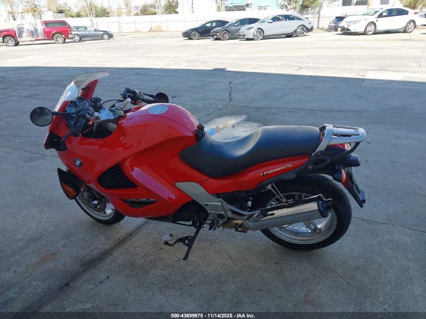 2001 BMW K1200 Rs VIN: WB10554A71ZA53695 Lot: 43699978