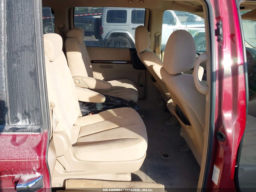 2007 Hyundai Entourage Gls/Limited/Se VIN: KNDMC233776021865 Lot: 43699981