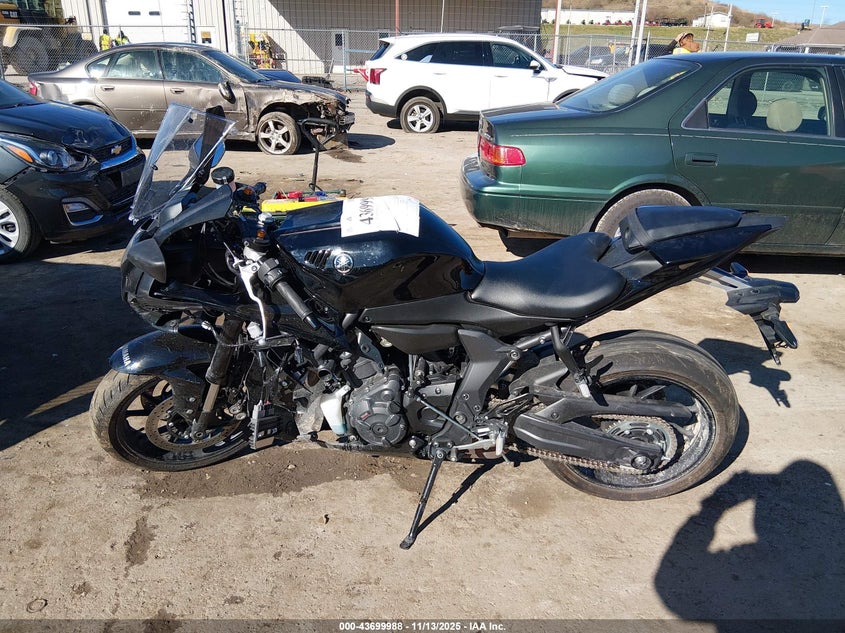 2025 Yamaha Yzfr7 VIN: JYARM38E6SA018508 Lot: 43699988