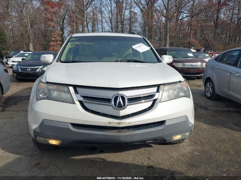 2008 Acura Mdx Technology Package VIN: 2HNYD28458H524532 Lot: 43700015
