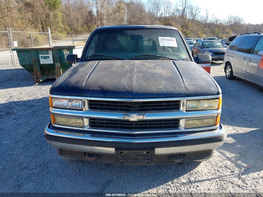 1997 Chevrolet Tahoe Ls VIN: 1GNEK13R6VJ395245 Lot: 43700030