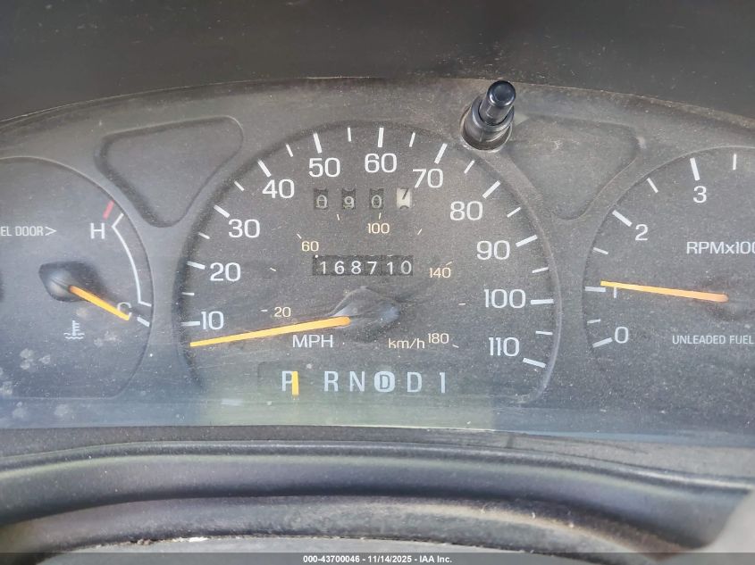 1996 Ford Taurus Gl VIN: 1FALP52U2TG285436 Lot: 43700046