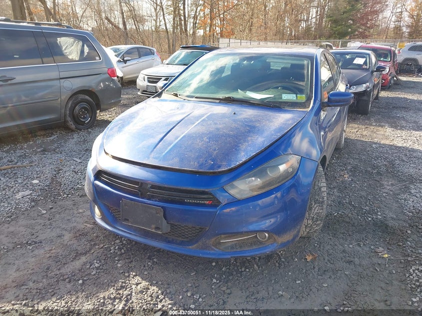 2013 Dodge Dart Sxt VIN: 1C3CDFBA7DD337648 Lot: 43700051