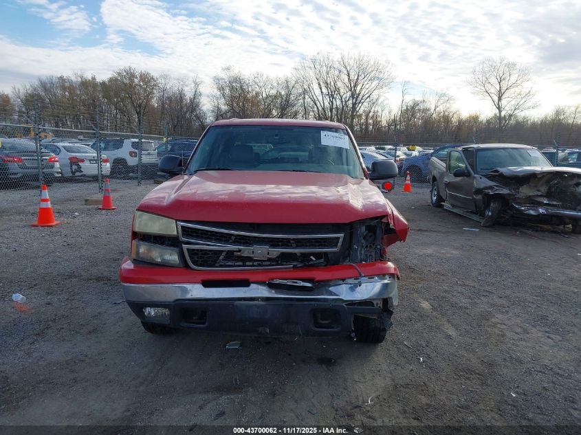 2006 Chevrolet Silverado 1500 Lt3 VIN: 2GCEK13N961176488 Lot: 43700062