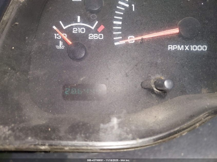 2000 Dodge Ram 1500 St VIN: 1B7HF13Z7YJ155877 Lot: 43700091