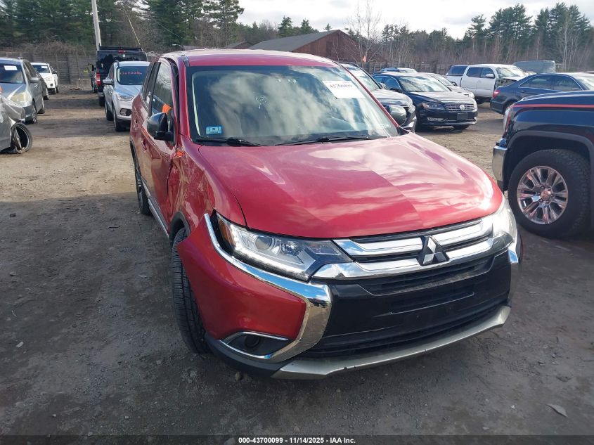 2018 Mitsubishi Outlander Es VIN: JA4AZ3A36JZ034147 Lot: 43700099
