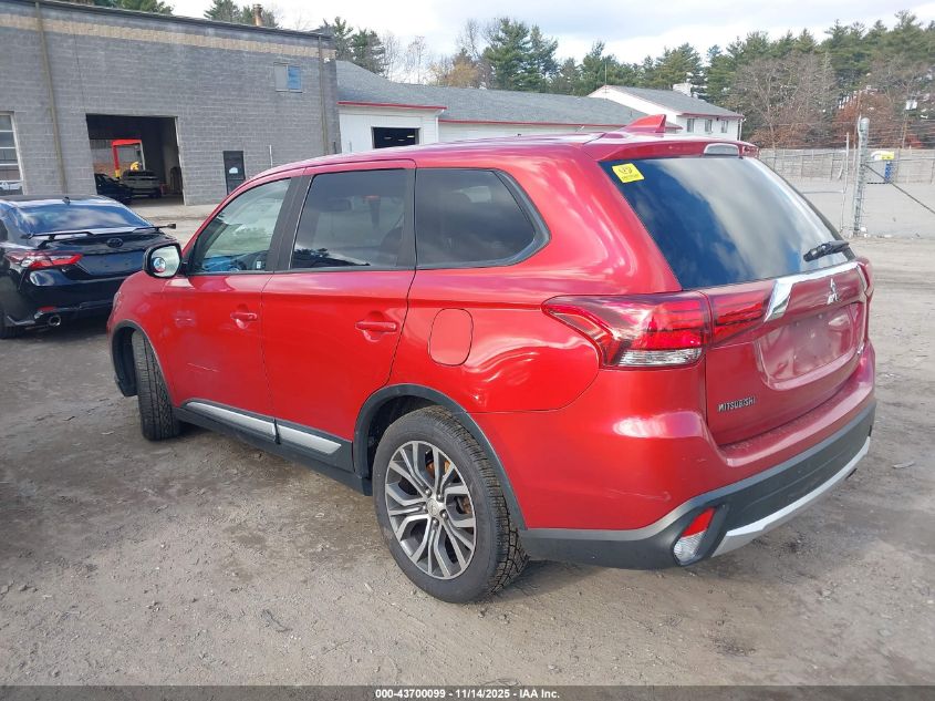 2018 Mitsubishi Outlander Es VIN: JA4AZ3A36JZ034147 Lot: 43700099