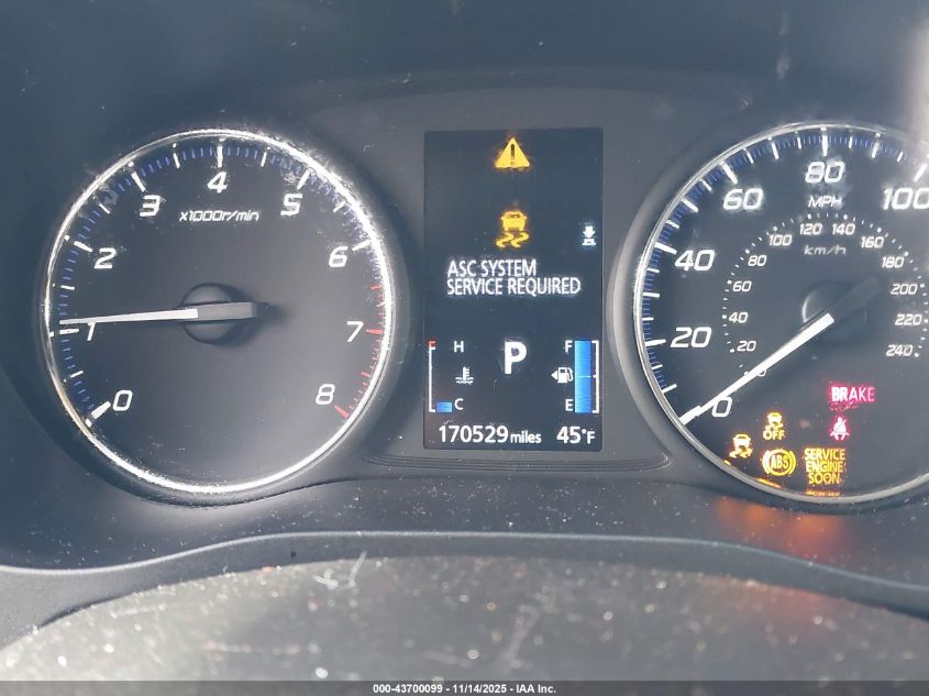 2018 Mitsubishi Outlander Es VIN: JA4AZ3A36JZ034147 Lot: 43700099