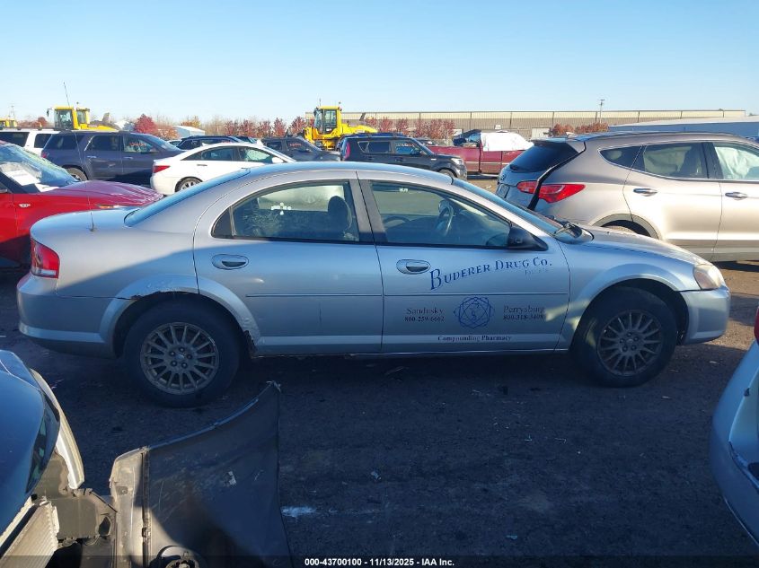 2006 Chrysler Sebring VIN: 1C3EL46X96N141545 Lot: 43700100