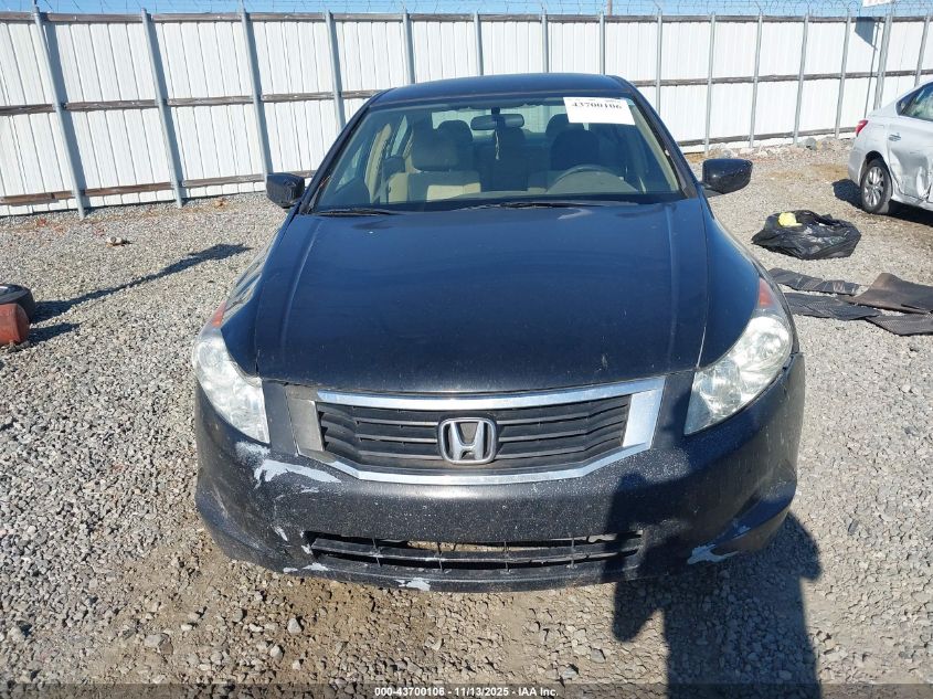 2009 Honda Accord 2.4 Lx VIN: 1HGCP26399A028734 Lot: 43700106