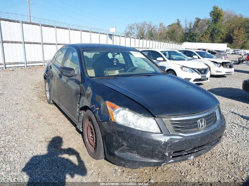 2009 Honda Accord 2.4 Lx VIN: 1HGCP26399A028734 Lot: 43700106