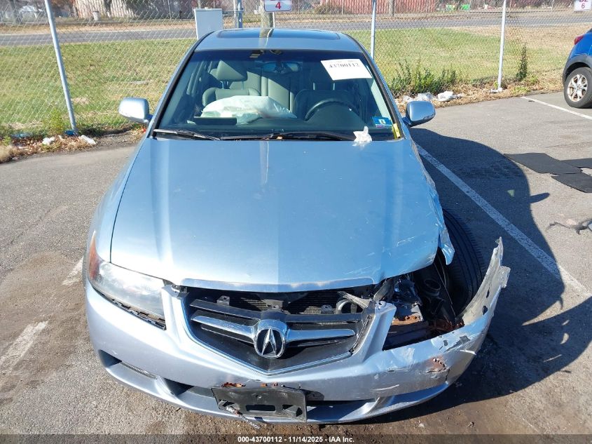 2005 Acura Tsx VIN: JH4CL96845C013604 Lot: 43700112