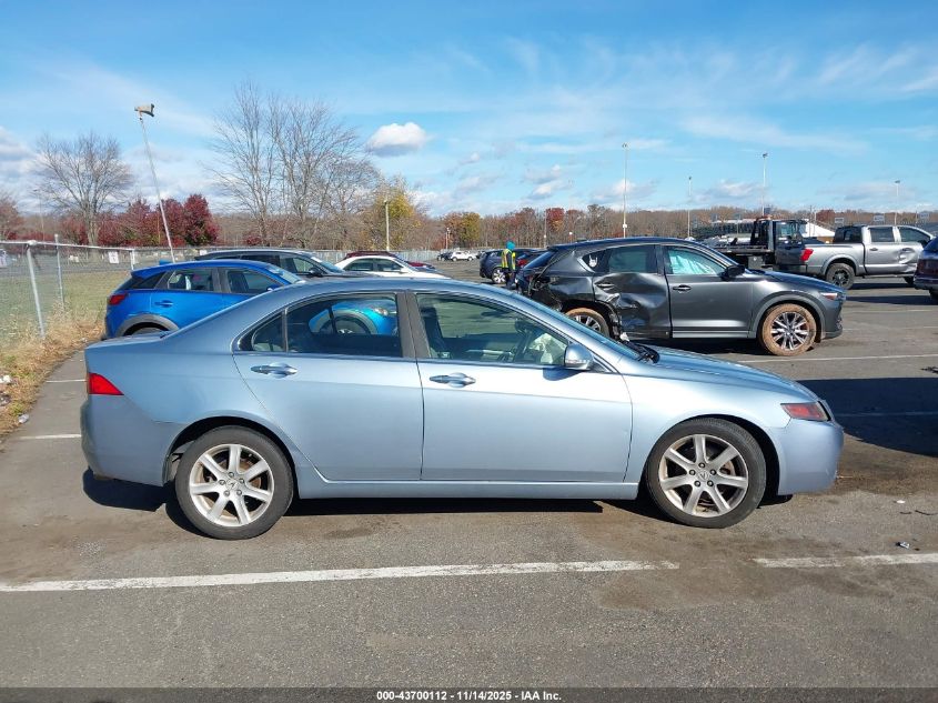 2005 Acura Tsx VIN: JH4CL96845C013604 Lot: 43700112