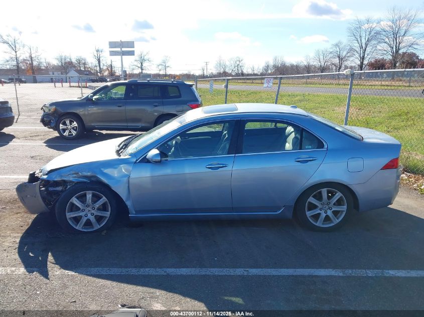 2005 Acura Tsx VIN: JH4CL96845C013604 Lot: 43700112