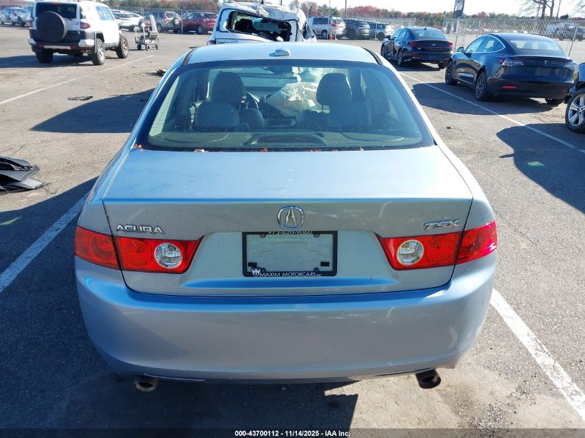 2005 Acura Tsx VIN: JH4CL96845C013604 Lot: 43700112