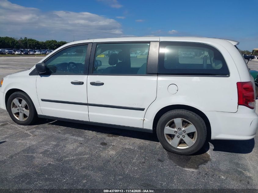 2015 Dodge Grand Caravan American Value Pkg VIN: 2C4RDGBG1FR508345 Lot: 43700113