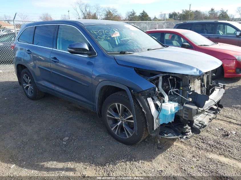 TOYOTA HIGHLANDER LE