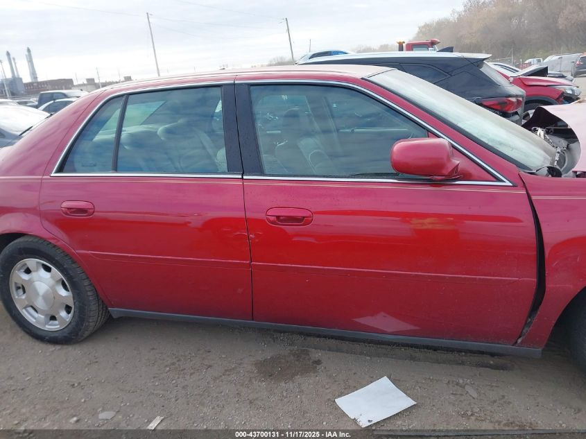 2001 Cadillac Deville Standard VIN: 1G6KD54Y61U177787 Lot: 43700131