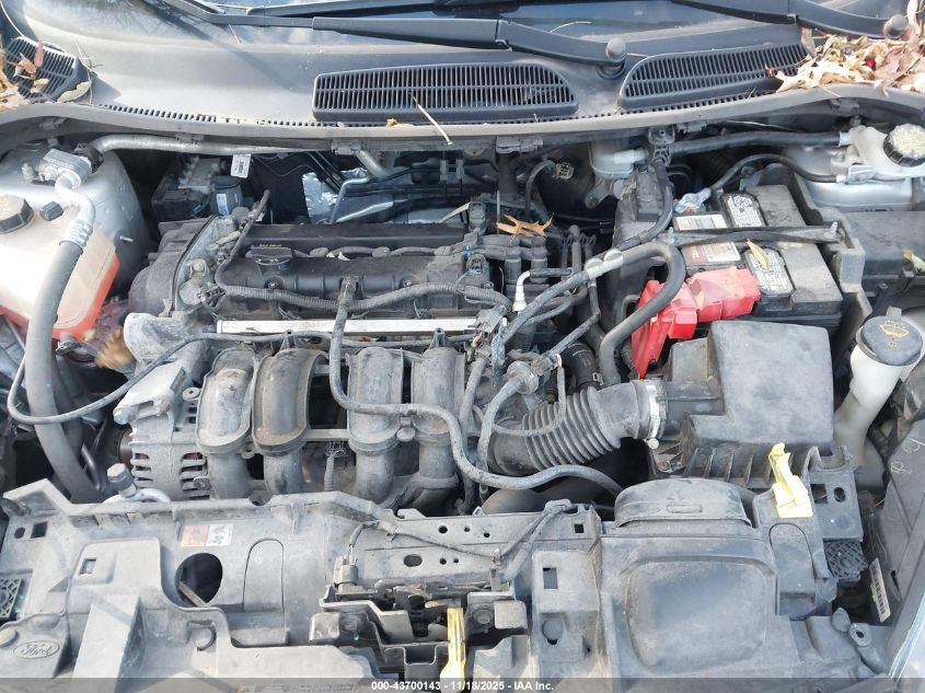 2018 Ford Fiesta Se VIN: 3FADP4EJ8JM122504 Lot: 43700143