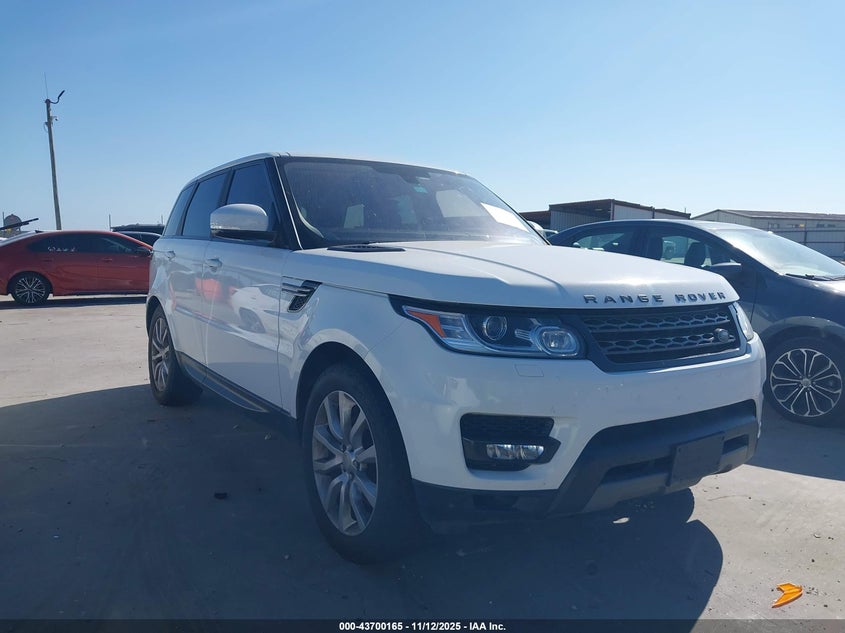 2016 LAND ROVER RANGE ROVER SPORT 3.0L V6 SUPERCHARGED SE - SALWG2VF2GA649231