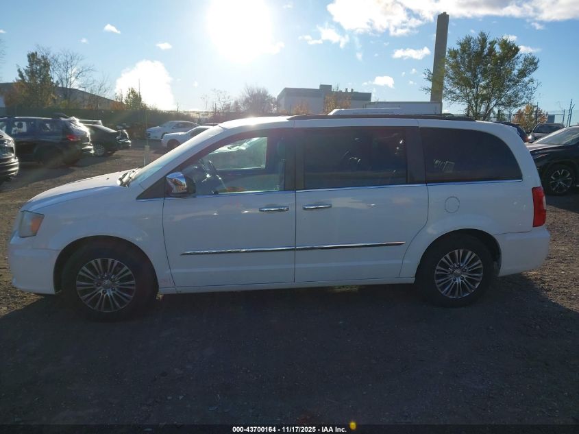 2013 Chrysler Town & Country Touring-L VIN: 2C4RC1CG6DR535228 Lot: 43700164