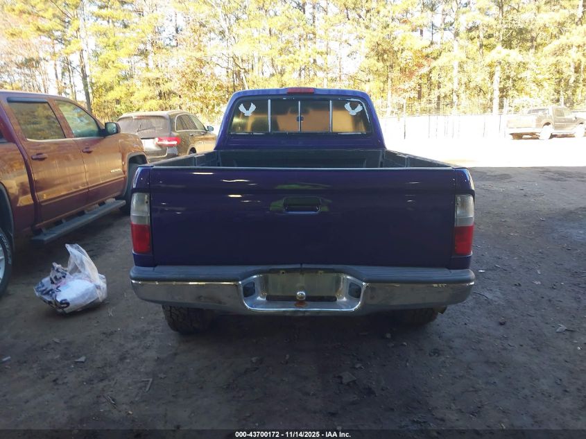 1996 Toyota Tacoma Xtracab VIN: 4TAVL52N1TZ132151 Lot: 43700172