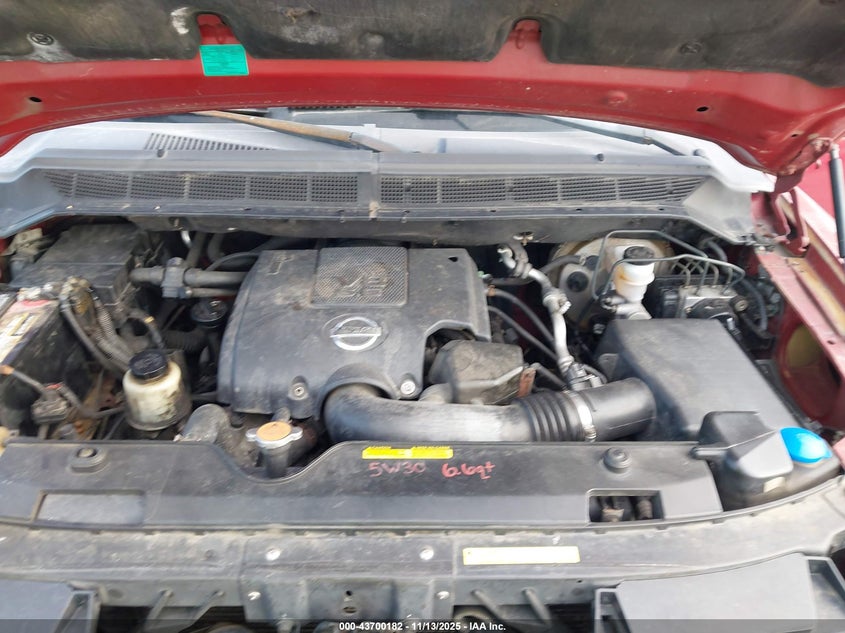 2008 Nissan Titan Se VIN: 1N6AA07C78N311695 Lot: 43700182