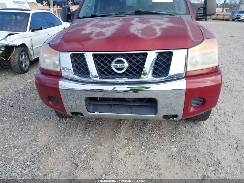 2008 Nissan Titan Se VIN: 1N6AA07C78N311695 Lot: 43700182