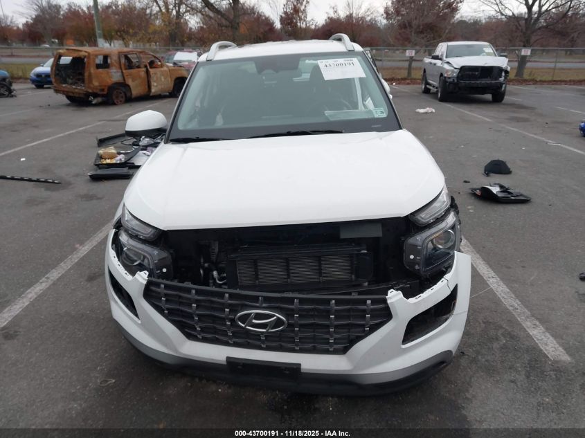 2024 Hyundai Venue Sel VIN: KMHRC8A36RU331124 Lot: 43700191
