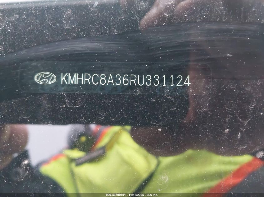 2024 Hyundai Venue Sel VIN: KMHRC8A36RU331124 Lot: 43700191