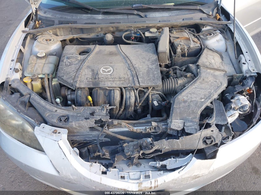 2005 Mazda Mazda3 I VIN: JM1BK12F651222487 Lot: 43700220