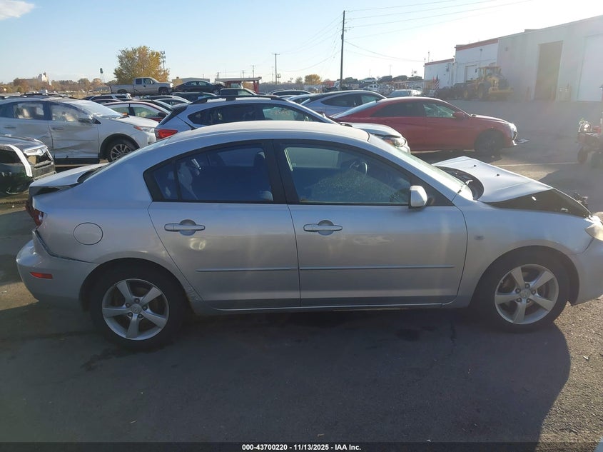 2005 Mazda Mazda3 I VIN: JM1BK12F651222487 Lot: 43700220