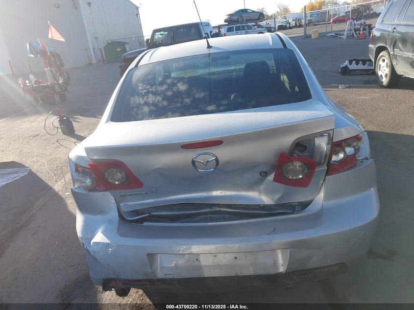 2005 Mazda Mazda3 I VIN: JM1BK12F651222487 Lot: 43700220