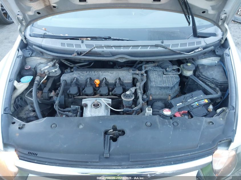 2008 Honda Civic Lx VIN: 2HGFA16528H328836 Lot: 43700225