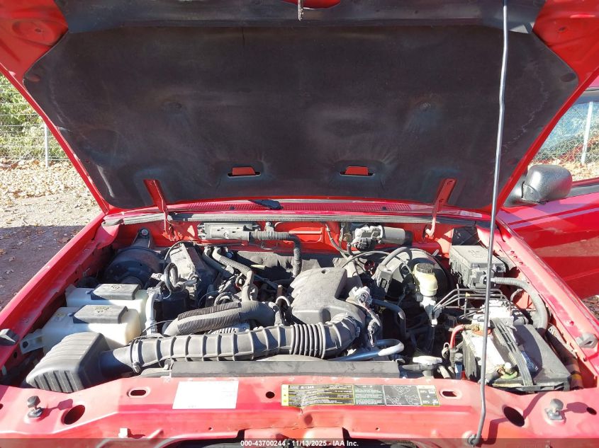 2004 Ford Ranger Edge/Xl/Xlt VIN: 1FTYR10U24PA58545 Lot: 43700244